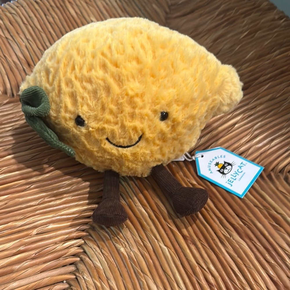 RETIRED JELLYCAT AMUSEABLE LEMON